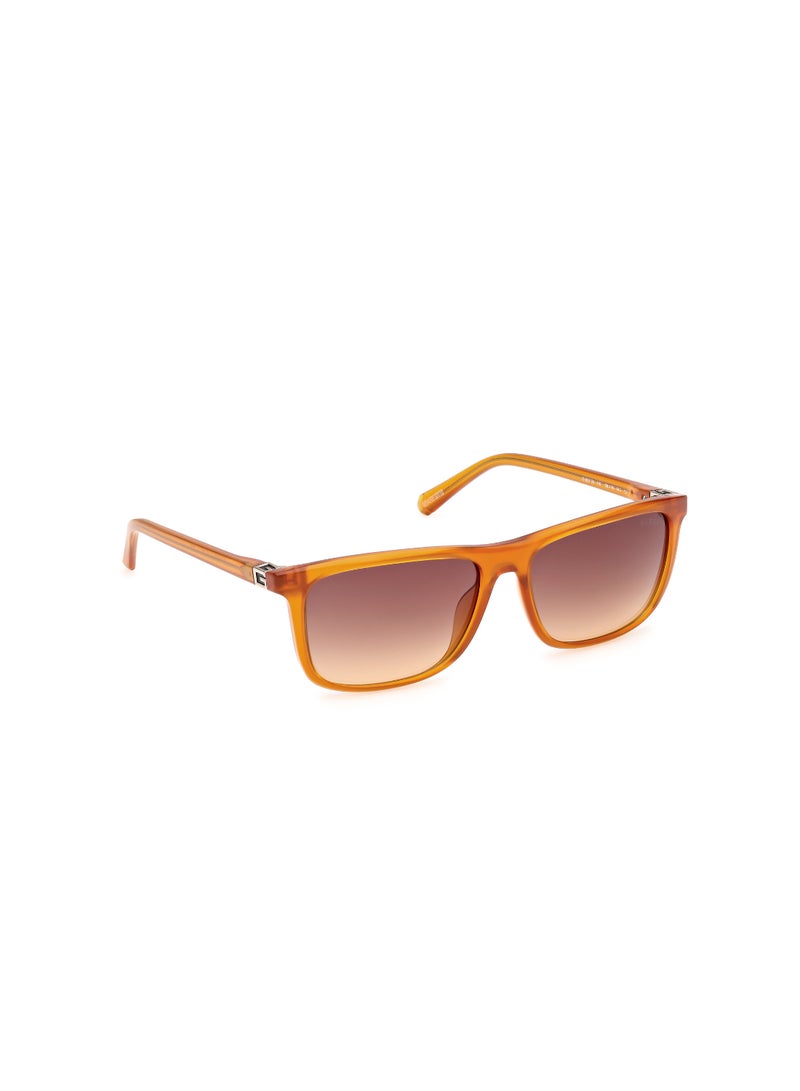 GUESS Plastic Rectangular Full Rim Men Uv Protection Sunglass - Image 3