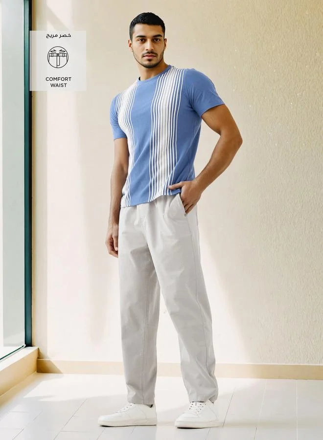 Splash FAV Relaxed Fit Trousers with Flexi Comfort Waistband and Pockets