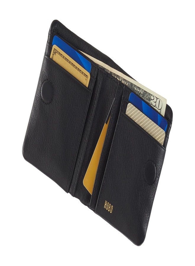 HOBO Women's Lumen Mini Wallet, Black 1, One Size - Image 3