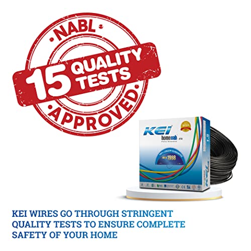 KEI HOMECAB FR- (FLAME RETARDANT) 1.5 sqmm cable (Black) - Image 3