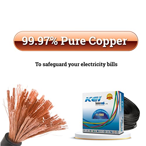 KEI HOMECAB FR- (FLAME RETARDANT) 1.5 sqmm cable (Black) - Image 2
