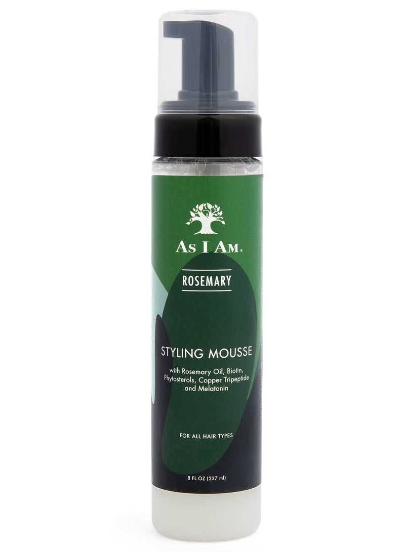As I Am Rosemary Oil Styling Mousse 237ml - Image 1