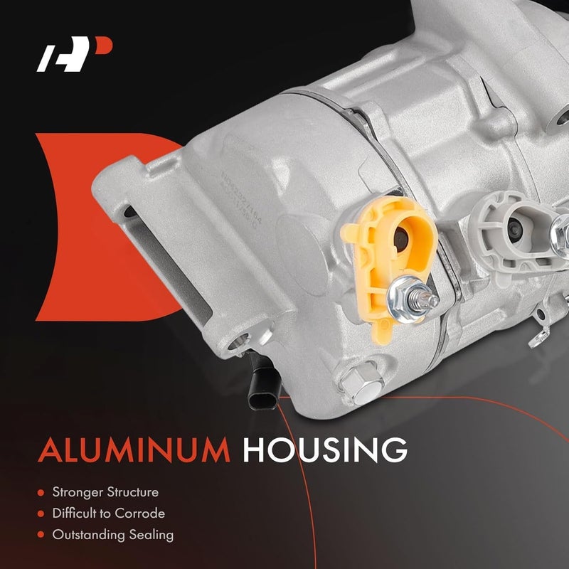 A-Premium A/C Compressor with Clutch for Ford and Lincoln - Image 3