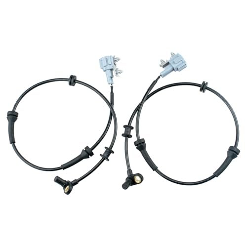 Ruizure Front ABS Wheel Speed Sensor Left Right fit for Nissan Frontier Pathfinder Xterra 2005 2006 2007 2008 2009 2010 2011 2012 2013 2014 2015 2016 2017, Suzuki Equator 09-12, Driver Passenger, ALS625 - Image 1