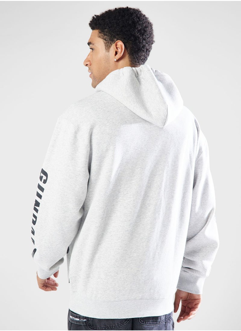 HUF Endless Waltz Split Hoodie  - Image 2