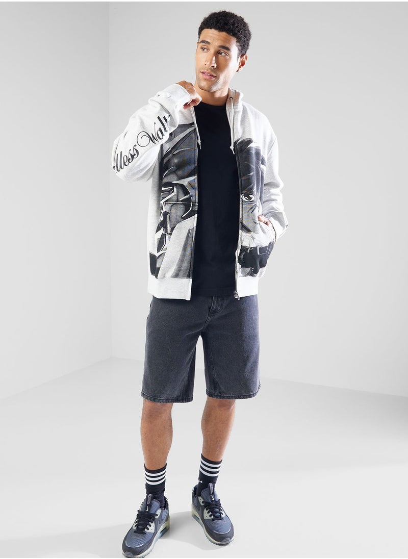 HUF Endless Waltz Split Hoodie  - Image 4