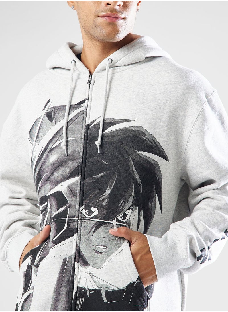 HUF Endless Waltz Split Hoodie  - Image 3