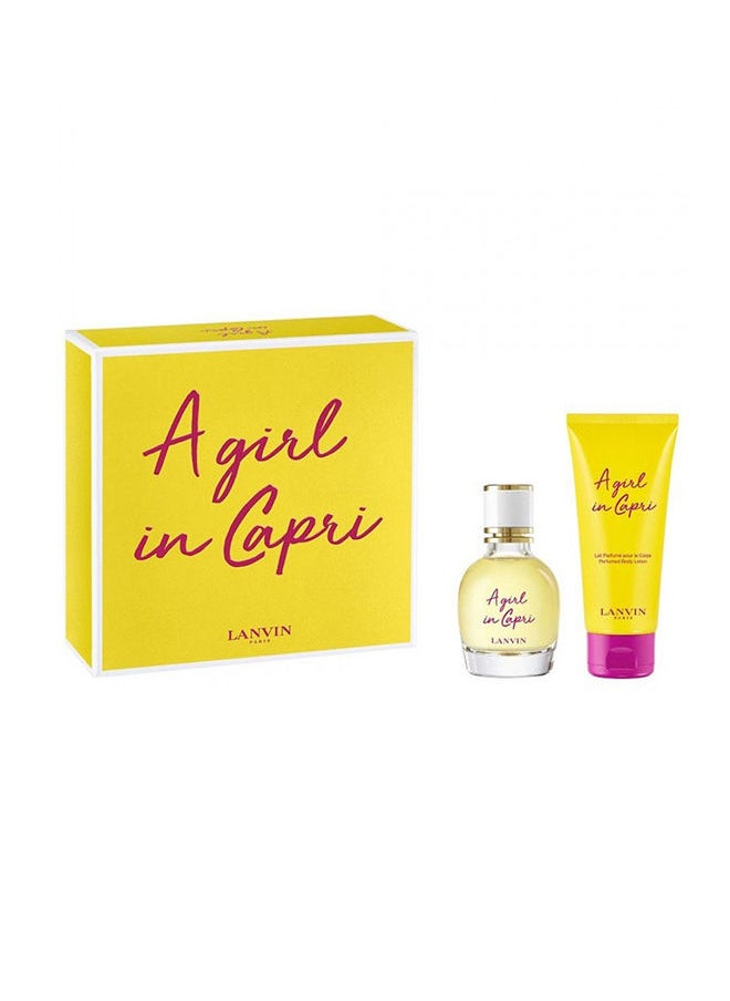 LANVIN Lanvin A Girl In Capri Edt 50Ml + 100Ml Bl Set 
