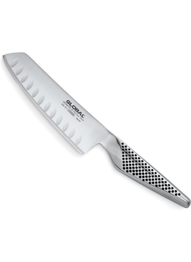 Fluted Vegetable Knife, 14cm. Stainless Steel. Ergonomic Dimpled handles ensures safe grip. Perfectly Balanced. Handcrafted in Japan. - pzsku/Z8A2B392ED636B16D18D4Z/45/_/1720700611/71b14726-7bd7-4eda-a119-b4fdd2cc7736