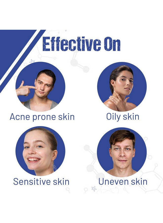 Healing Pharma - AcneTop S Face Wash with Salicylic Acid and Glycolic Acid for Oily, Dry & Acne Prone Skin, Pimples, Pigmentation, Dark Spots | Women and Men | Dermatologically Tested - 60ml - Image 3