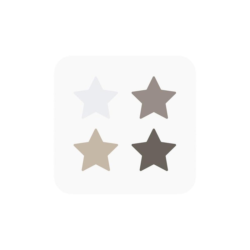 Starface World ستارفيس إيرث ستار باك الكبير، لاصقات حب الشباب الهيدروكولودية، تمتص السوائل وتقلل الاحمرار، شكل نجمة لطيف و4 ألوان محايدة (96 قطعة) - Image 2