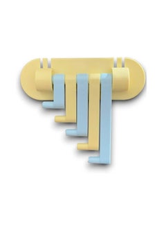 Generic Strong Double Sided Wall Mount Kitchen Hanger Hook with 5 Hooks - Plastic  - Image 1