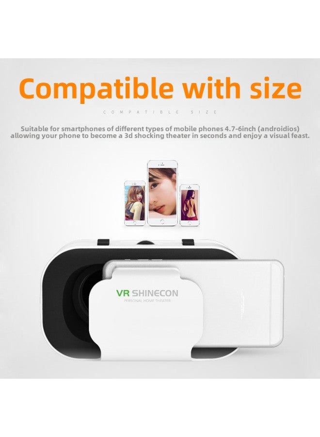 نظارات الواقع الافتراضي VRSHINECONG05a من ألف سحر الجيل الخامس هدية صغيرة ثلاثية الأبعاد مرآة سحرية - اللون: ألف سحر G05a Y1 أسود - Image 2