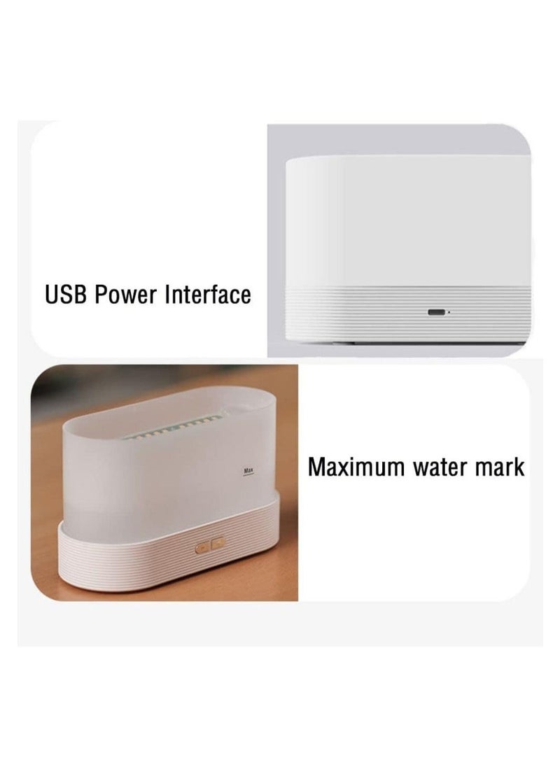 BGM Essential Oil Diffuser with Flame Light 180mL Aromatherapy Mist Humidifier Quiet Aroma Air Diffusers with Auto Shut Off Protection  - Image 5