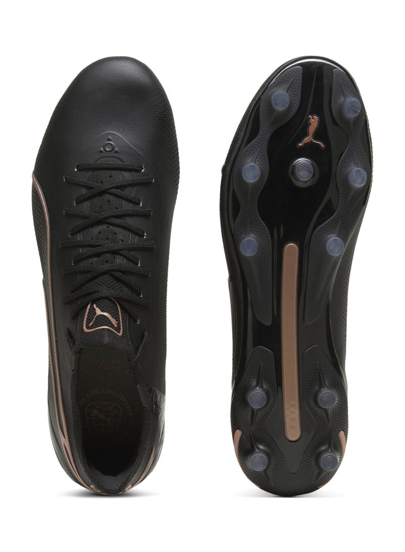 PUMA KING ULTIMATE FG/AG Mens Black Football Boots - Image 4
