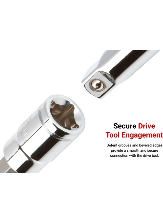 Tekton 1/4 Inch Drive Torx Bit Socket Set, 10-Piece (T6-T30) | SHB90103 - Image 4