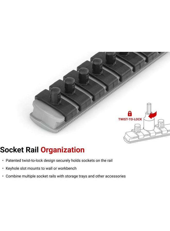 Tekton 1/4 Inch Drive Torx Bit Socket Set, 10-Piece (T6-T30) | SHB90103 - Image 5