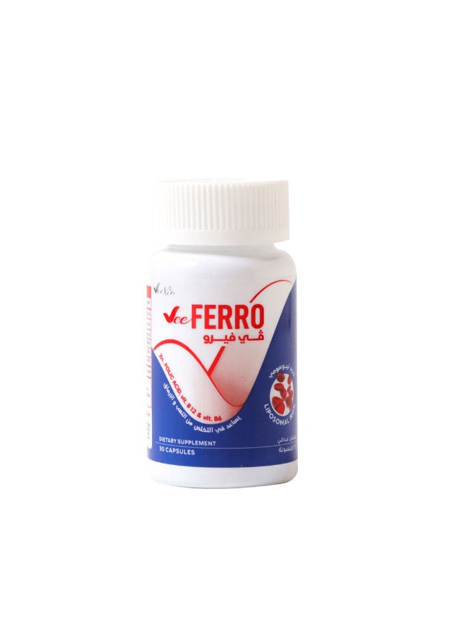 Veexia 30 Capsules Vee Ferro 