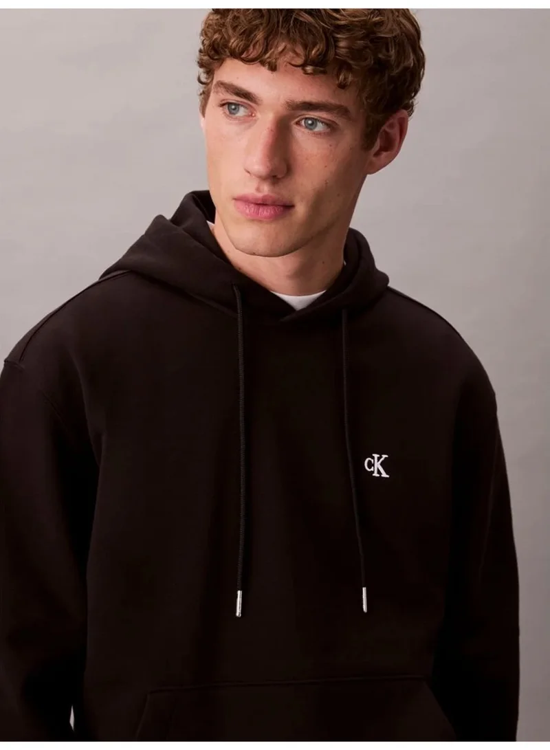 Calvin Klein Jeans Cotton Terry Monogram Hoodie