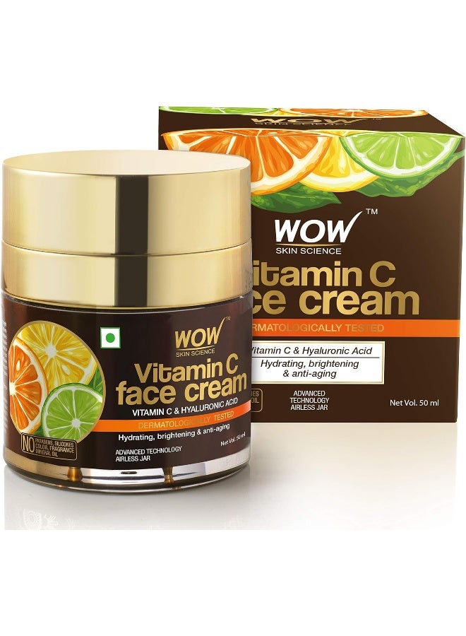 WOW Skin Science كريم الوجه المشرق بفيتامين سي + نياسيناميد - Image 2