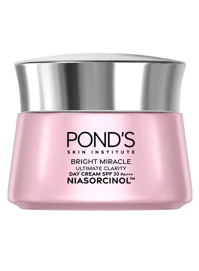 Pond's Bright Miracle Ultimate Clarity Day Cream, Niasorcinol, SPF30, PA++ (45g) - Image 2