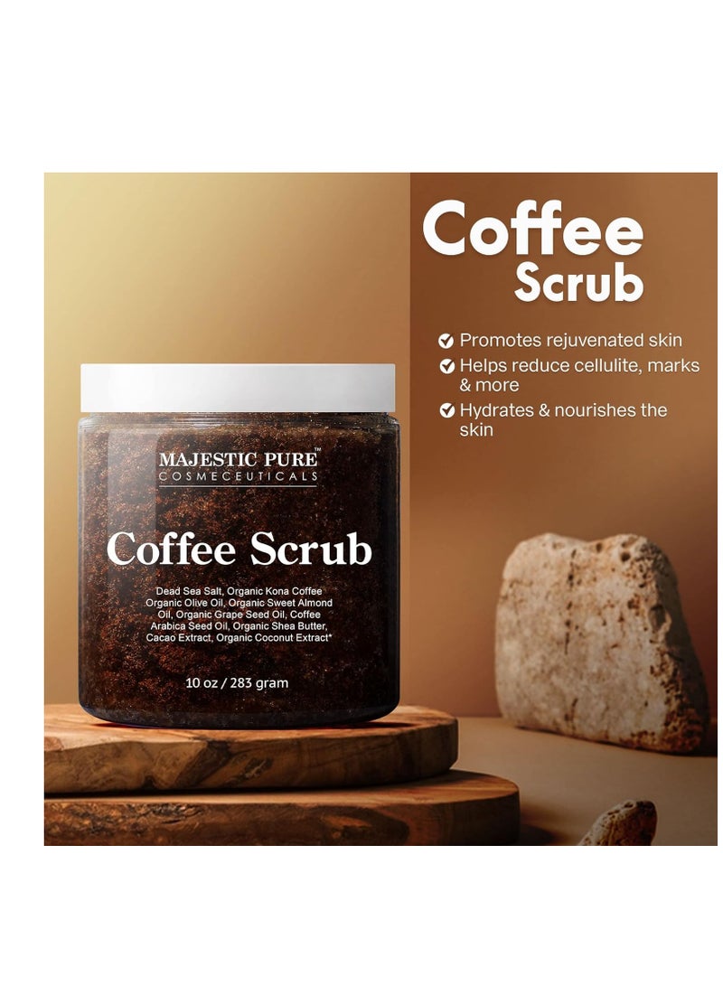 Majestic Pure Arabica Coffee Body Scrub - Image 3
