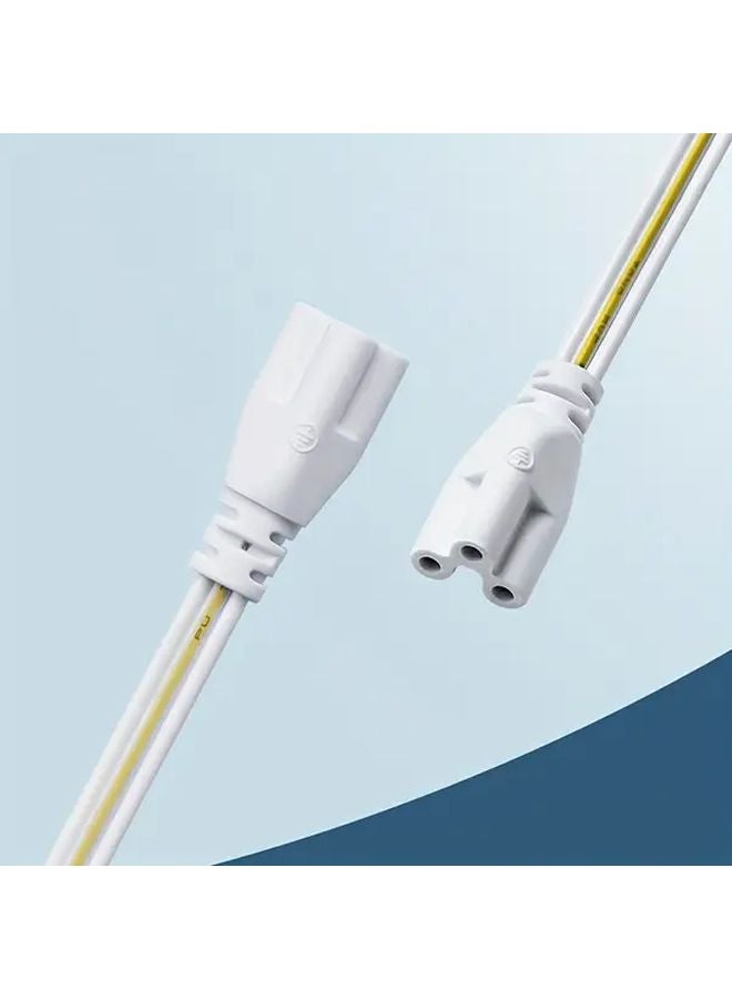 قطعتان من تركيبات الإضاءة المجانية للصابورة للأنابيب الفلورية T4 وT5 وT8 سهلة التركيب - Image 4