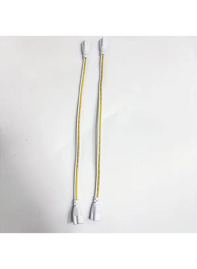 قطعتان من تركيبات الإضاءة المجانية للصابورة للأنابيب الفلورية T4 وT5 وT8 سهلة التركيب - Image 1