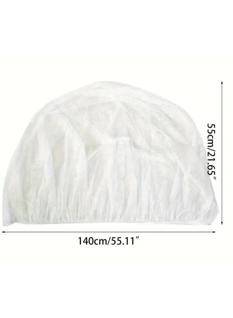 كلين ويف ناموسية بيضاء عالمية لعربة الأطفال – شبك قابل للتنفس للحماية من الحشرات، خفيفة وآمنة، من إكسسوارات عربات الأطفال - Image 5