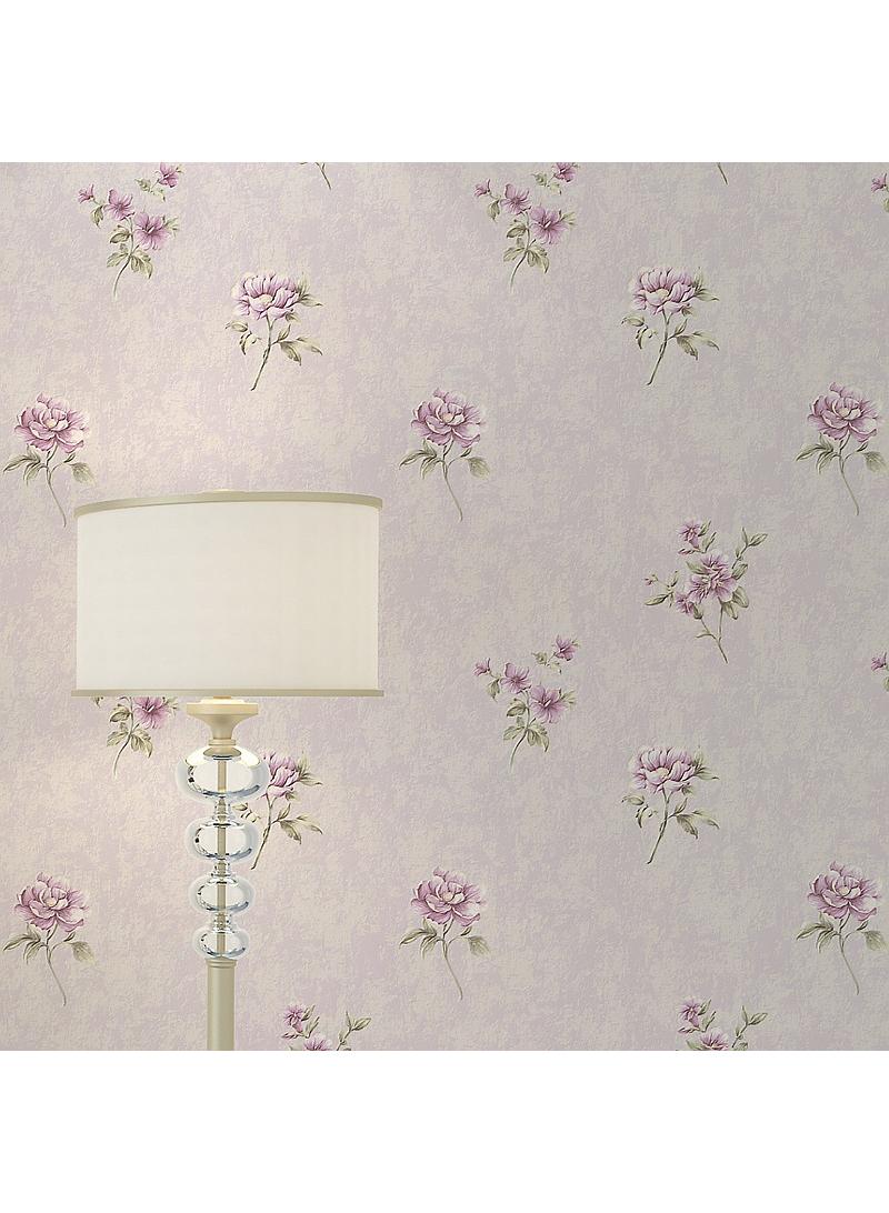 Bluejw 3D Countryside Floral Wallpaper Simple For Bedrooms Living Rooms Hotel Beauty Salons Warm Roses Finely Pressed Wallpaper - Image 1