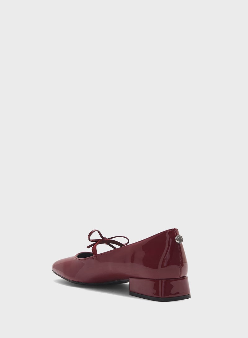 STEVE MADDEN Low Heel Belted Pumps  - Image 3