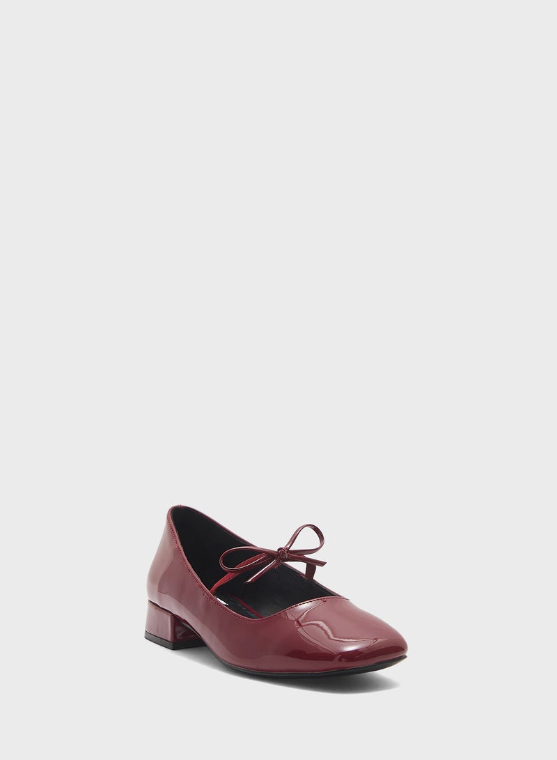 STEVE MADDEN Low Heel Belted Pumps  - Image 2