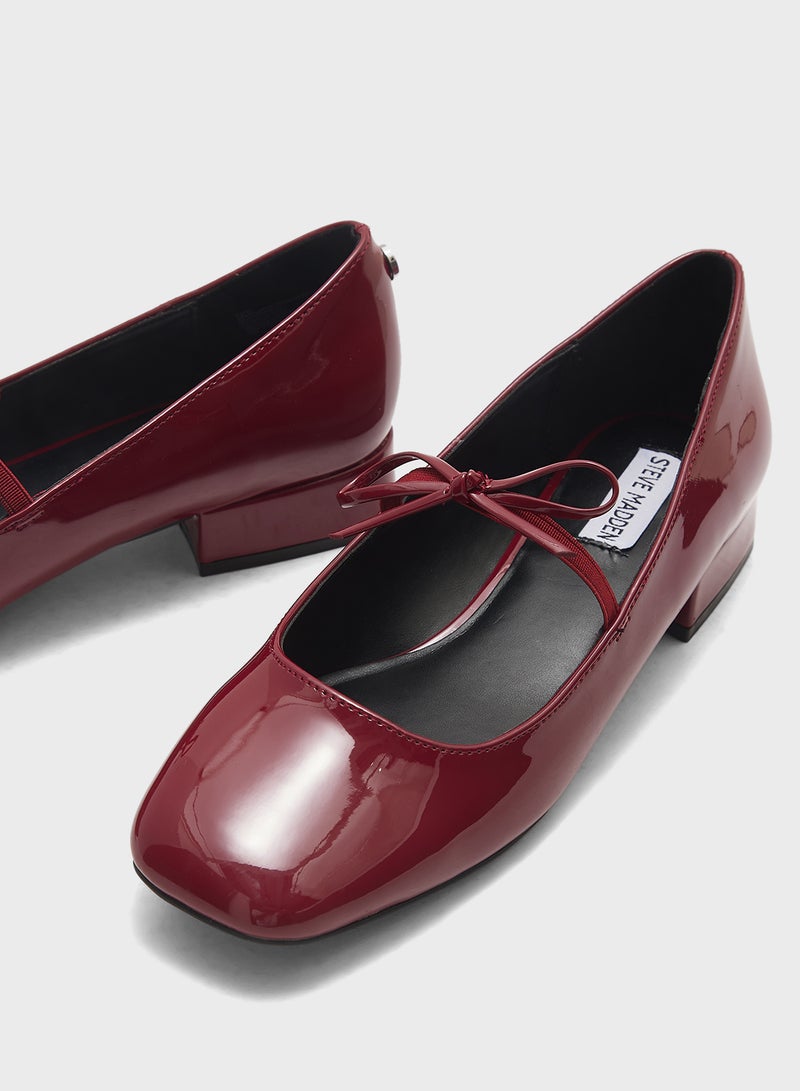 STEVE MADDEN Low Heel Belted Pumps  - Image 4