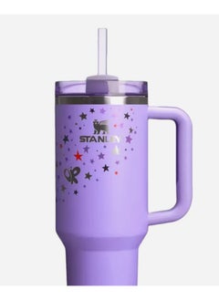 Stanley Stanley Quencher H2.0 Tumbler with Handle & Straw 40 oz | Twist On 3-Way Lid | Cupholder Compatible for Travel | Insulated Stainless Steel Cup | BPA-Free | Peony  - Image 3