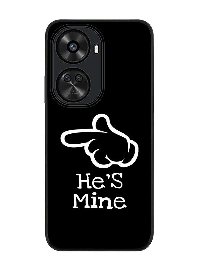 Stylizedd Rugged Black edge case for Huawei nova 12 SE / Huawei nova 11 SE 4G, Slim fit Soft Case Flexible Rubber Edges Anti Drop TPU Gel Thin Cover - He's mine - Image 1
