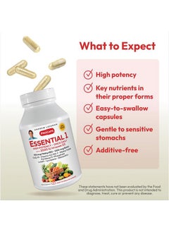 Andrew Lessman Essential-1 Multivitamin 2000 IU Vitamin D3 360 Small Capsules - 100 mcg Methyl B12. CoQ10 Lutein Lycopene Zeaxanthin. High Potency. No Additives. Ultra-Mild. One Daily Capsule  - Image 4