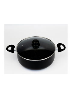 Wilson Casserole With Glass Lid Durable Marble Coating, Aluminium Construction, Nonstick Dish For Gas Induction & Ceramic Hobs Induction Bottom 28 x 13cm  - Image 3