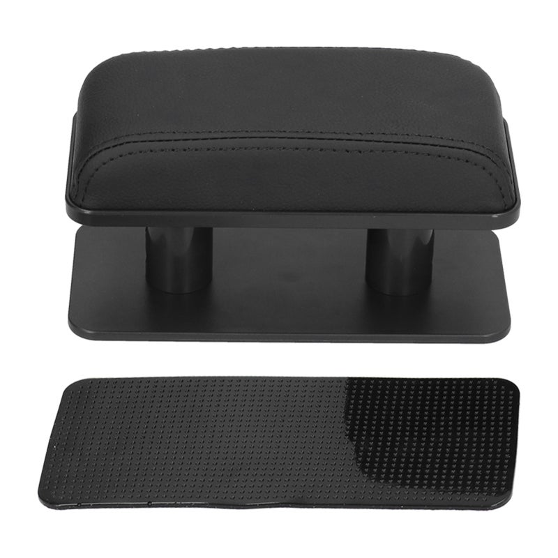 Adjustable Armrest Pad ABS PU - Ultra-Soft Thickened Cushion for Driver Arm Rest Holder - Double Sided Anti-Slip Auto Accessories for Driving Fatigue Relief - Image 1