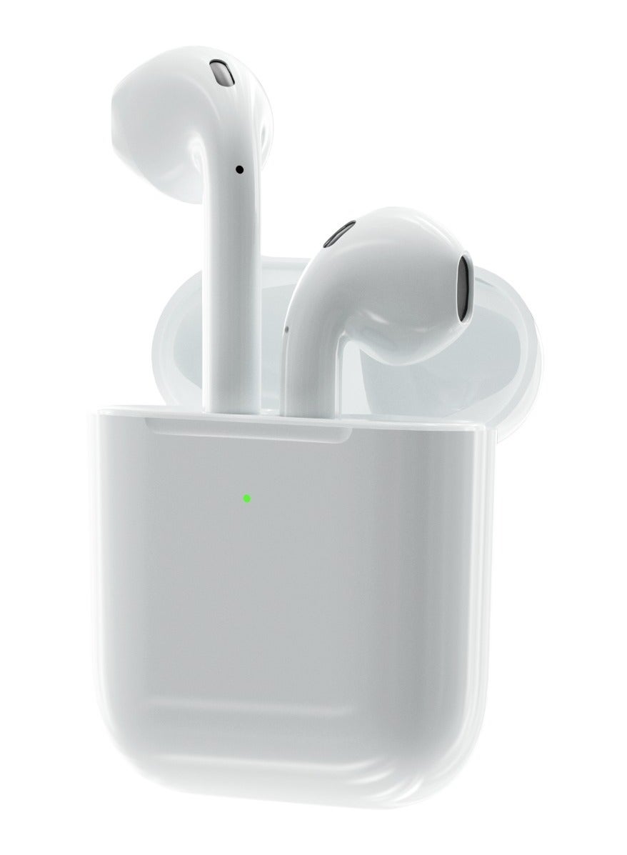 True Wireless Earbuds 2 with ENC / Touch Control / Voice Assistant / Wireless Charging and Wired Charger / Pop-Up Connection - White