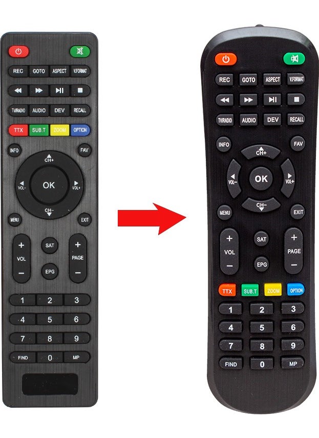 Weko Kr Next Punto Hd*nextstar 5000HD*STARBOX F16 HD Satellite Remote SNR1168A  - Image 1