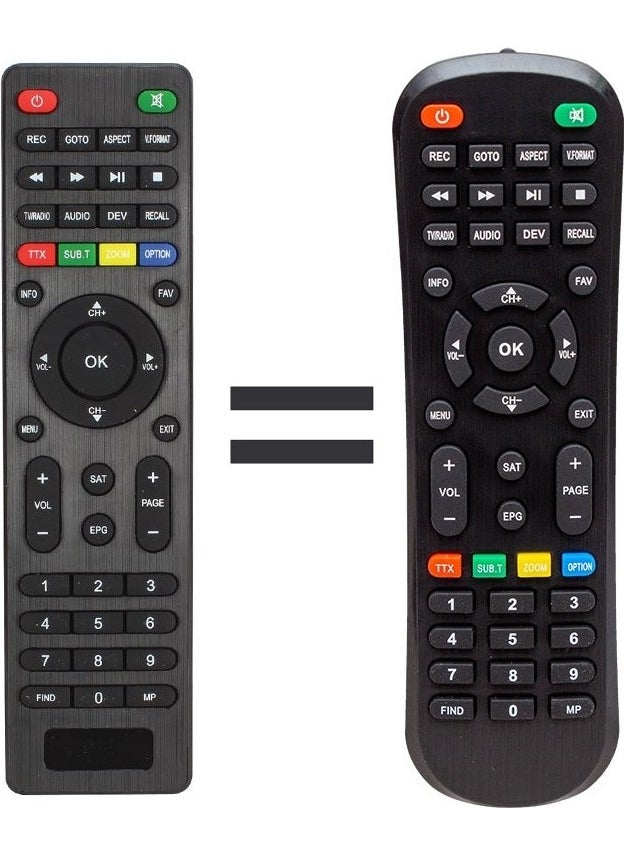Weko Kr Next Punto Hd*nextstar 5000HD*STARBOX F16 HD Satellite Remote SNR1168A  - Image 2