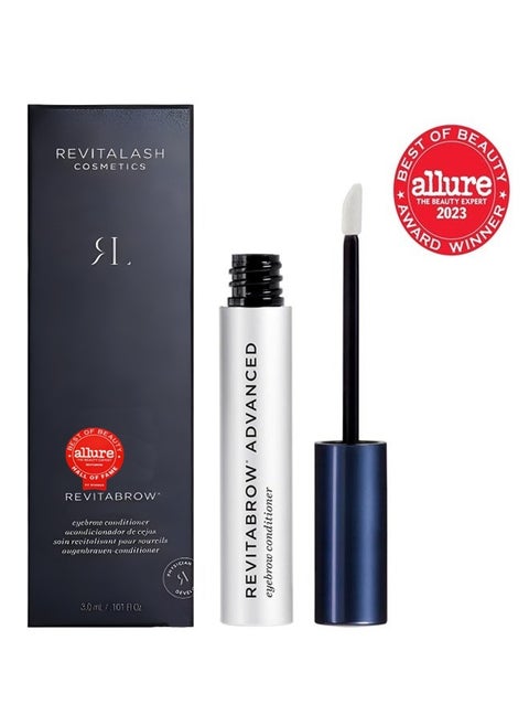 Revitalash Cosmetics Revitabrow Advanced Eyebrow Advanced Serum 3ml, Protect Eyebrow Against Breakage, Improve Flexibility and Shine, Once a Day For Stronger, Healthier-Looking Brows