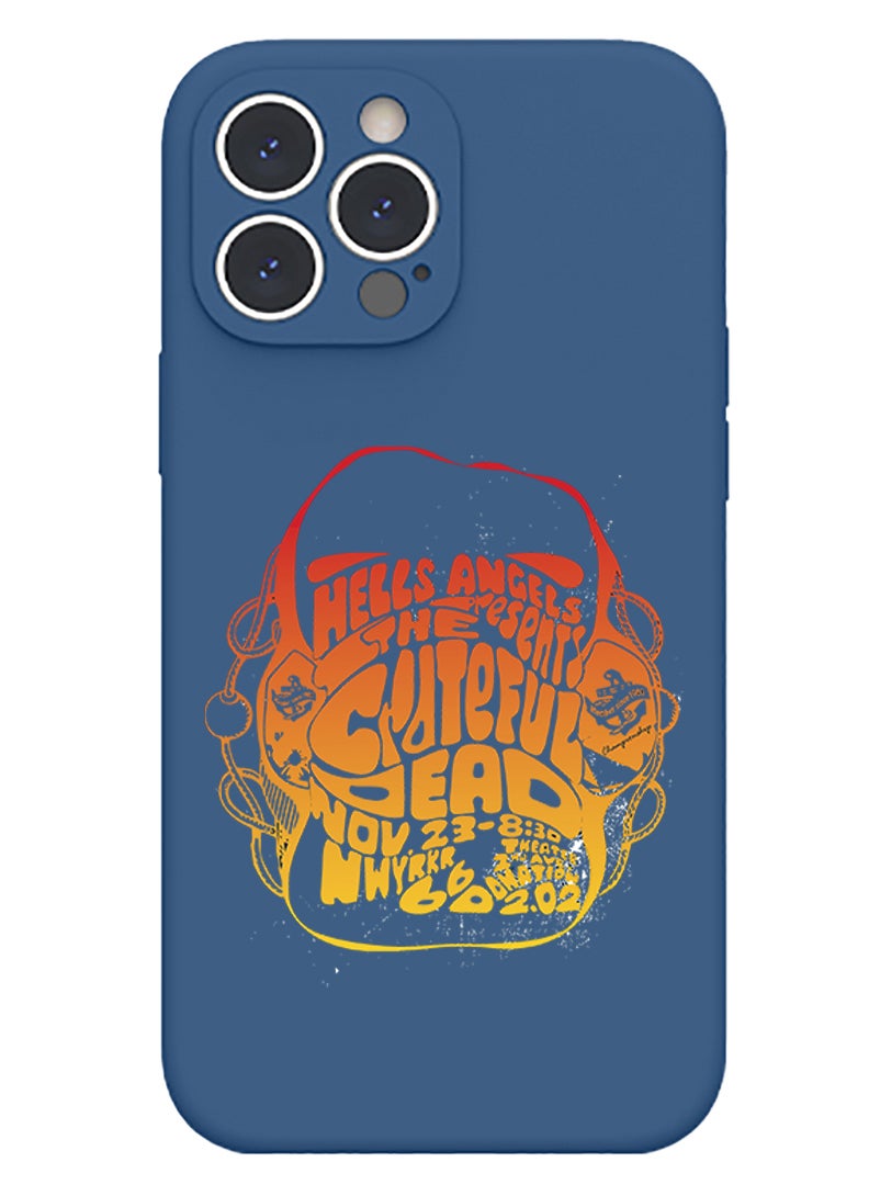 Protective Slim Fit Case Liquid Silicone Cover with Full Body Protection Anti-Scratch Shockproof Case For iPhone 15 Pro Blue  - Here for Beer black copy
