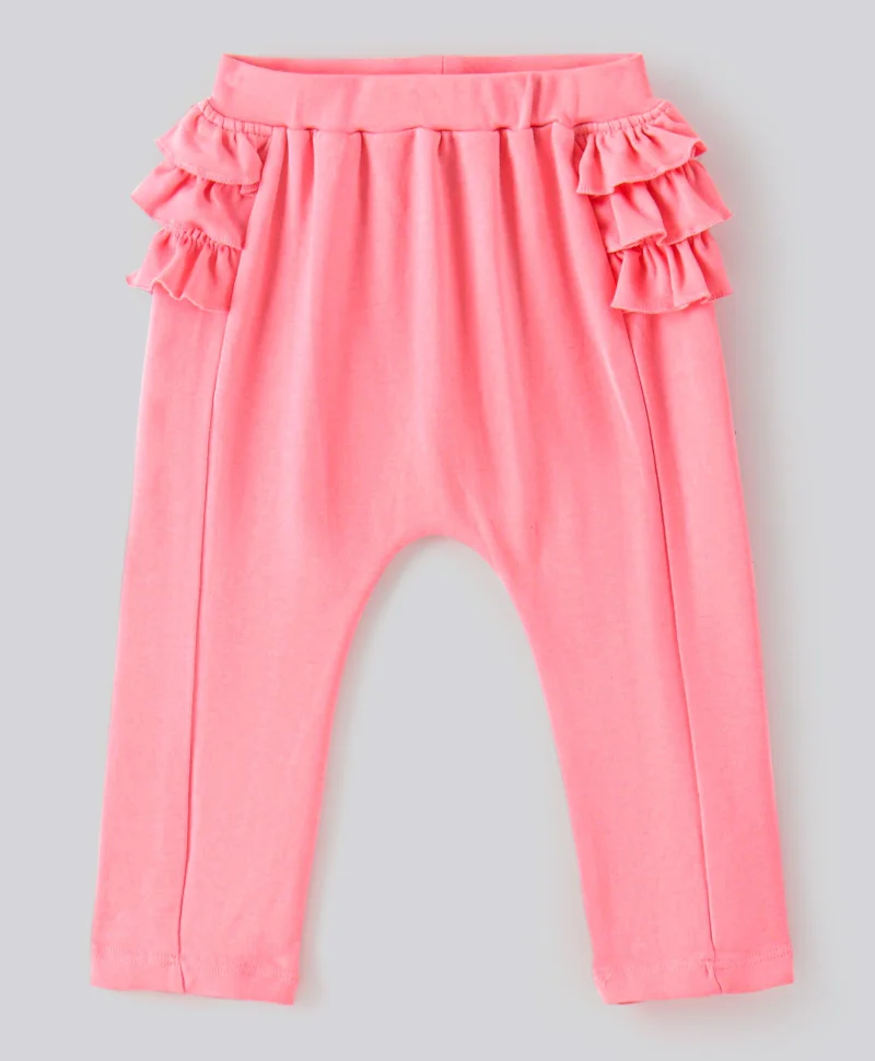 Bonfino Bonfino 2 Pack Printed Ruffle Leggings - Multicolor