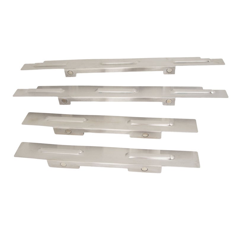 Stainless Steel Wind Guards: 28 Inch Adjustable Design - Stable Combustion Effect Griddle Wind Guards for Outdoor Cooking Patio Grilling Camping - Image 1
