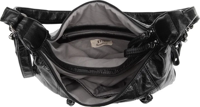 برشلونة Wash Leather Shoulder Bag Women's Bag 21-K 1838