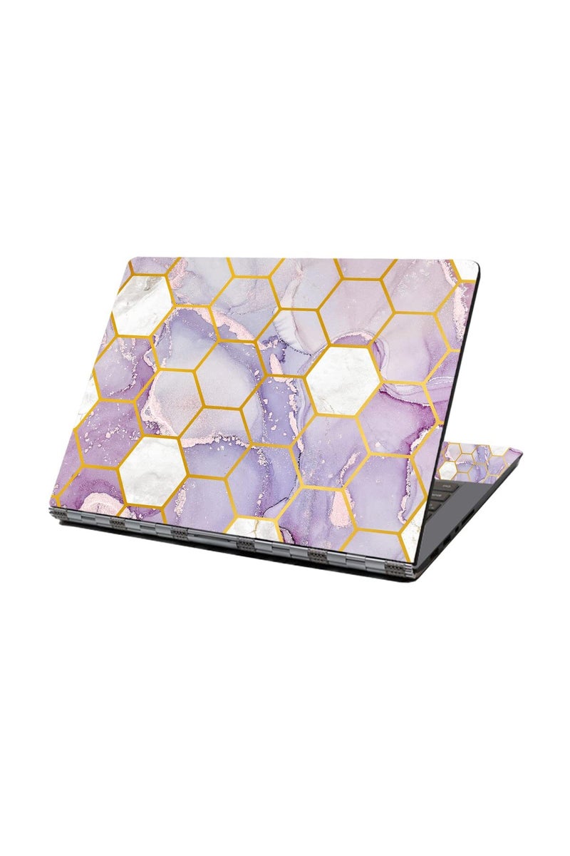 HAPPYLIVE SHOPPING Laptop Skin Sticker Decal, 12" 13" 13.3" 14" 15" 15.4" 15.6" Laptop Skin Sticker Protector Cover for Toshiba Hp Samsung Dell Apple Acer Leonovo Sony Asus Laptop Notebook (Geometry) - Image 1