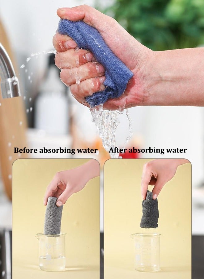 20 PCS Kitchen Cleaning Cloths 20 * 20cm Disposable Dishcloths Non-Woven Cleaning Cloth Microfiber Used for household kitchen cleaning - Image 2