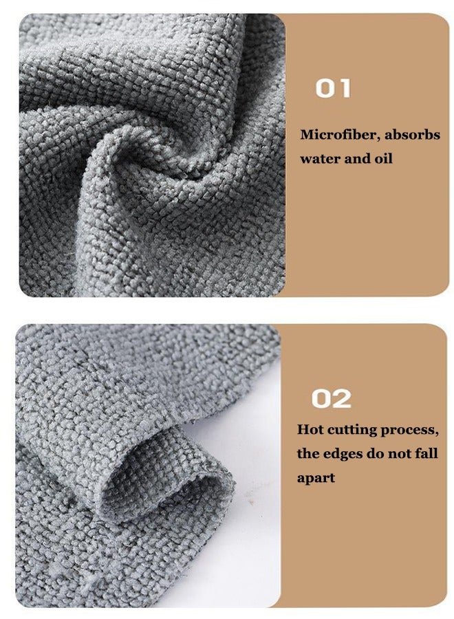 20 PCS Kitchen Cleaning Cloths 20 * 20cm Disposable Dishcloths Non-Woven Cleaning Cloth Microfiber Used for household kitchen cleaning - Image 5