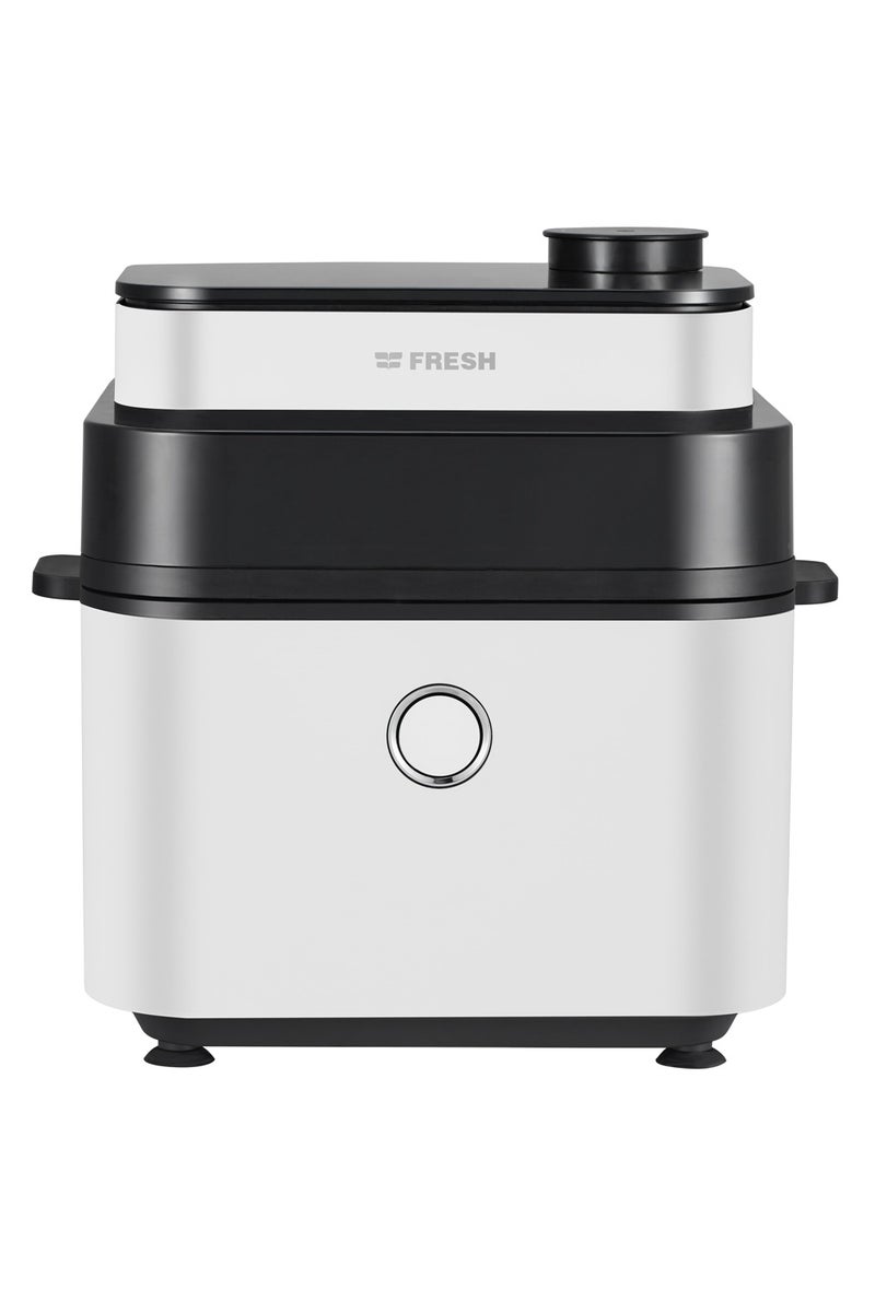 فريش قلاية هوائية 7 لترات بخار أبيض